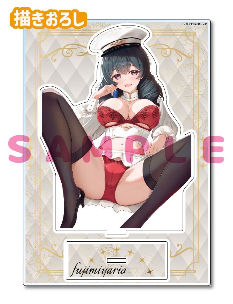 【富士宮りお】A5アクリルフィギュア　26年1月30日新規グッズ