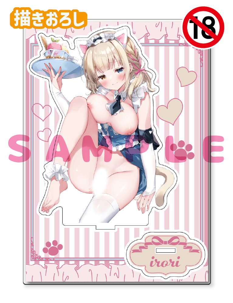 【色裏】A5アクリルフィギュア　26年3月27日新規グッズ（成年向け）