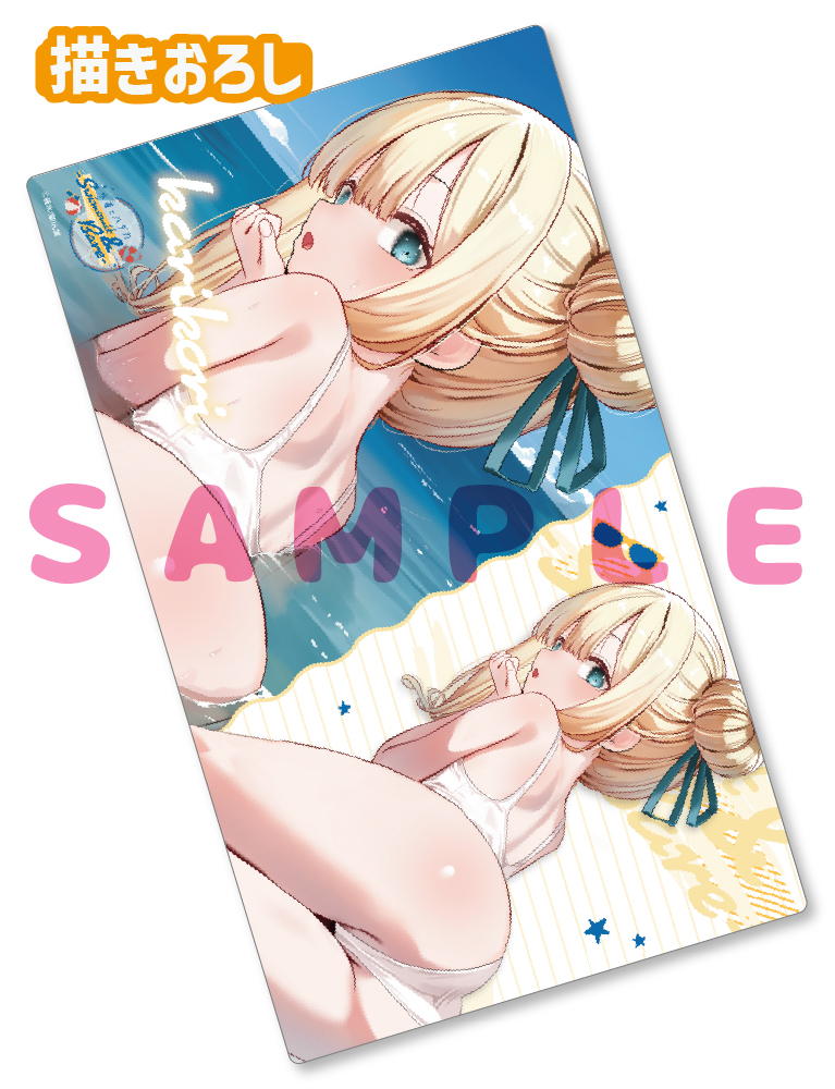【雁氷　水着とハダカ-Swimsuit & Bare-】ラバープレイマット　26年8月28日グッズ