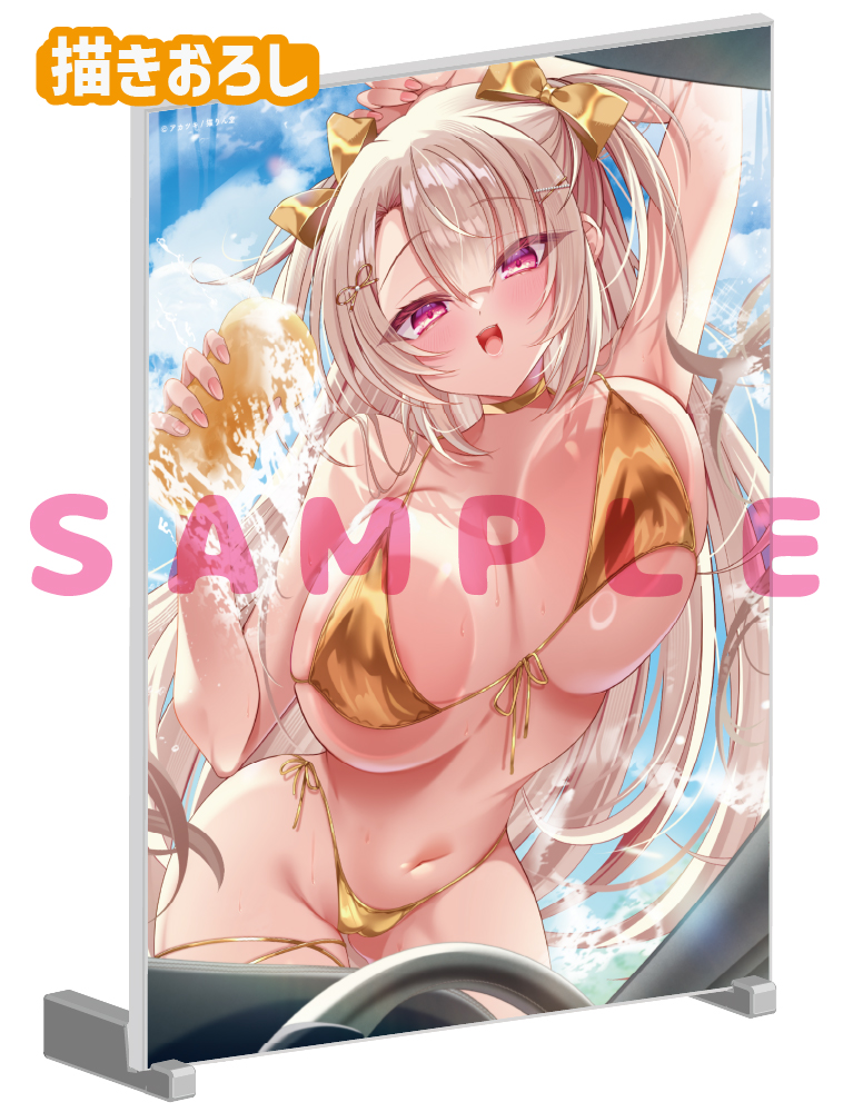 【アカツキ　水着とハダカ-Swimsuit & Bare-】A5アクリルパネル　26年8月28日グッズ