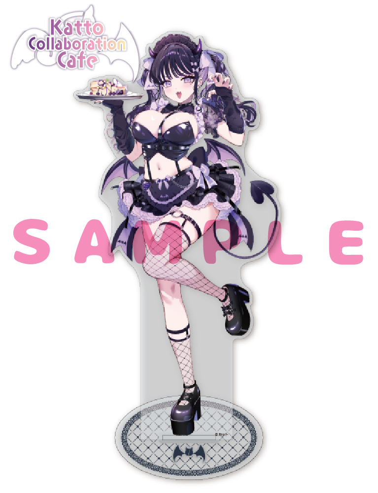 【カット　コラボレーションカフェ事後通販】コラボカフェ限定　BIGアクリルスタンド『悪魔まゆ』　26年9月4日グッズ