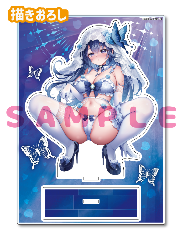 【三つ葉ちょこ先生】A5アクリルフィギュア　25年11月28日新規グッズ